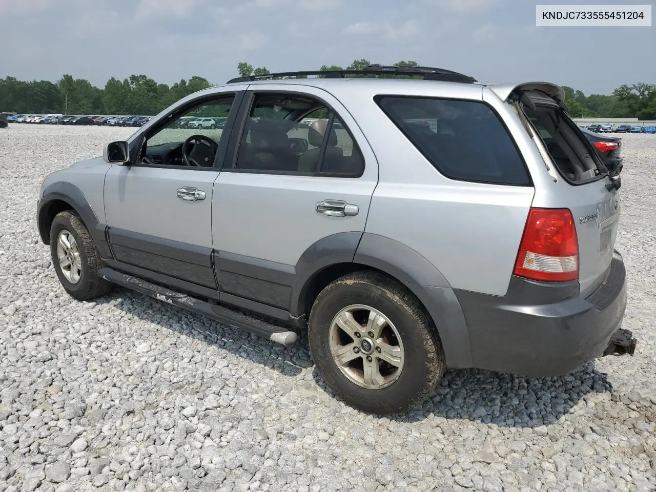 2005 Kia Sorento Ex VIN: KNDJC733555451204 Lot: 60593635