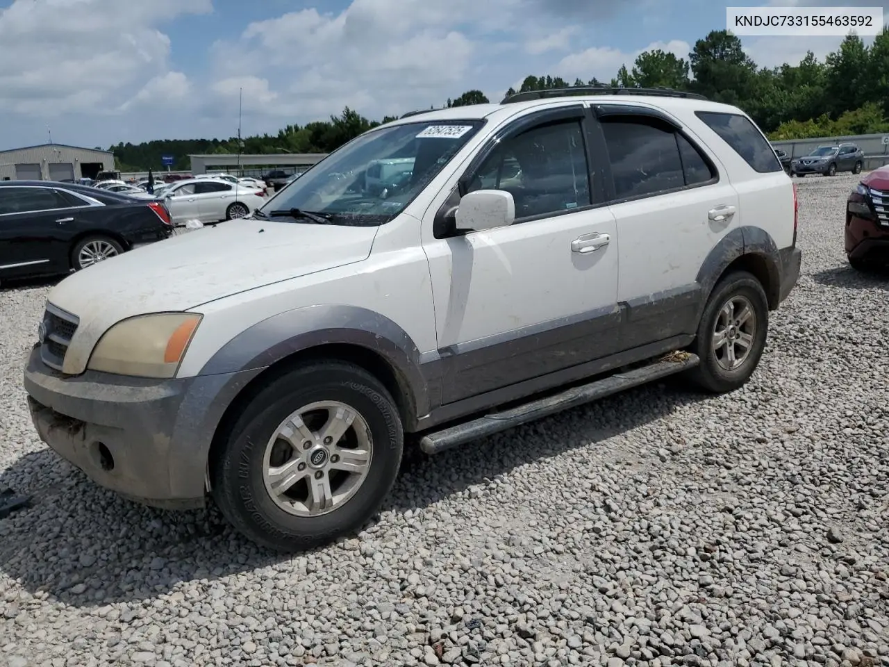 2005 Kia Sorento Ex VIN: KNDJC733155463592 Lot: 62647525