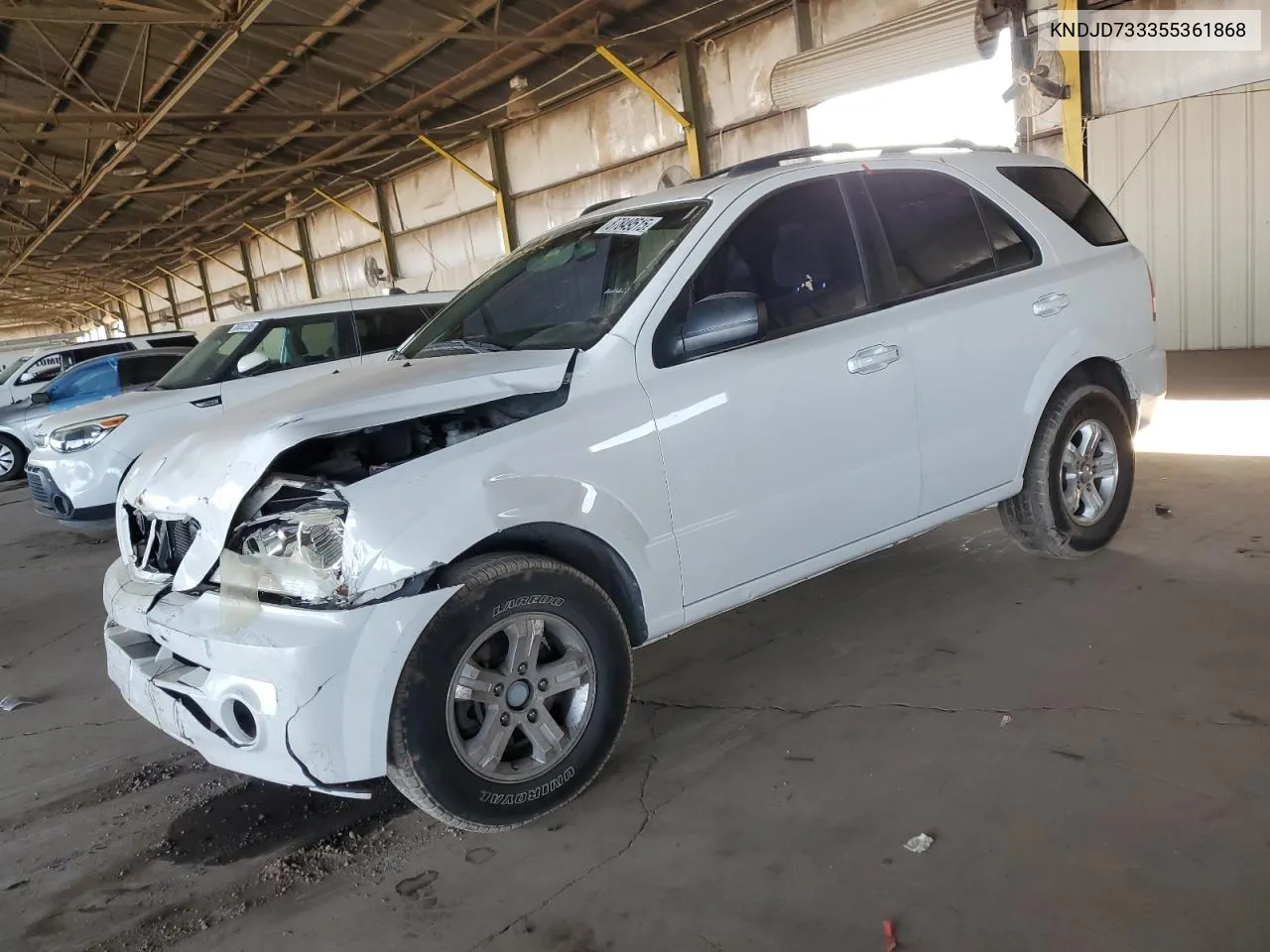2005 Kia Sorento Ex VIN: KNDJD733355361868 Lot: 87849515