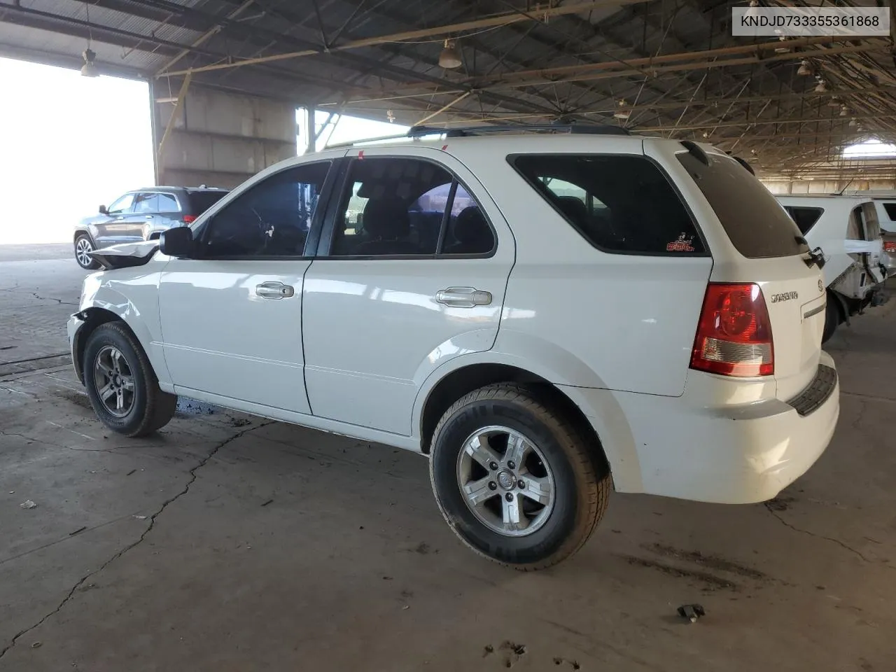 2005 Kia Sorento Ex VIN: KNDJD733355361868 Lot: 87849515