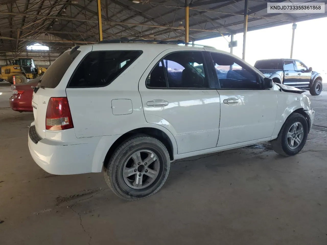 2005 Kia Sorento Ex VIN: KNDJD733355361868 Lot: 87849515