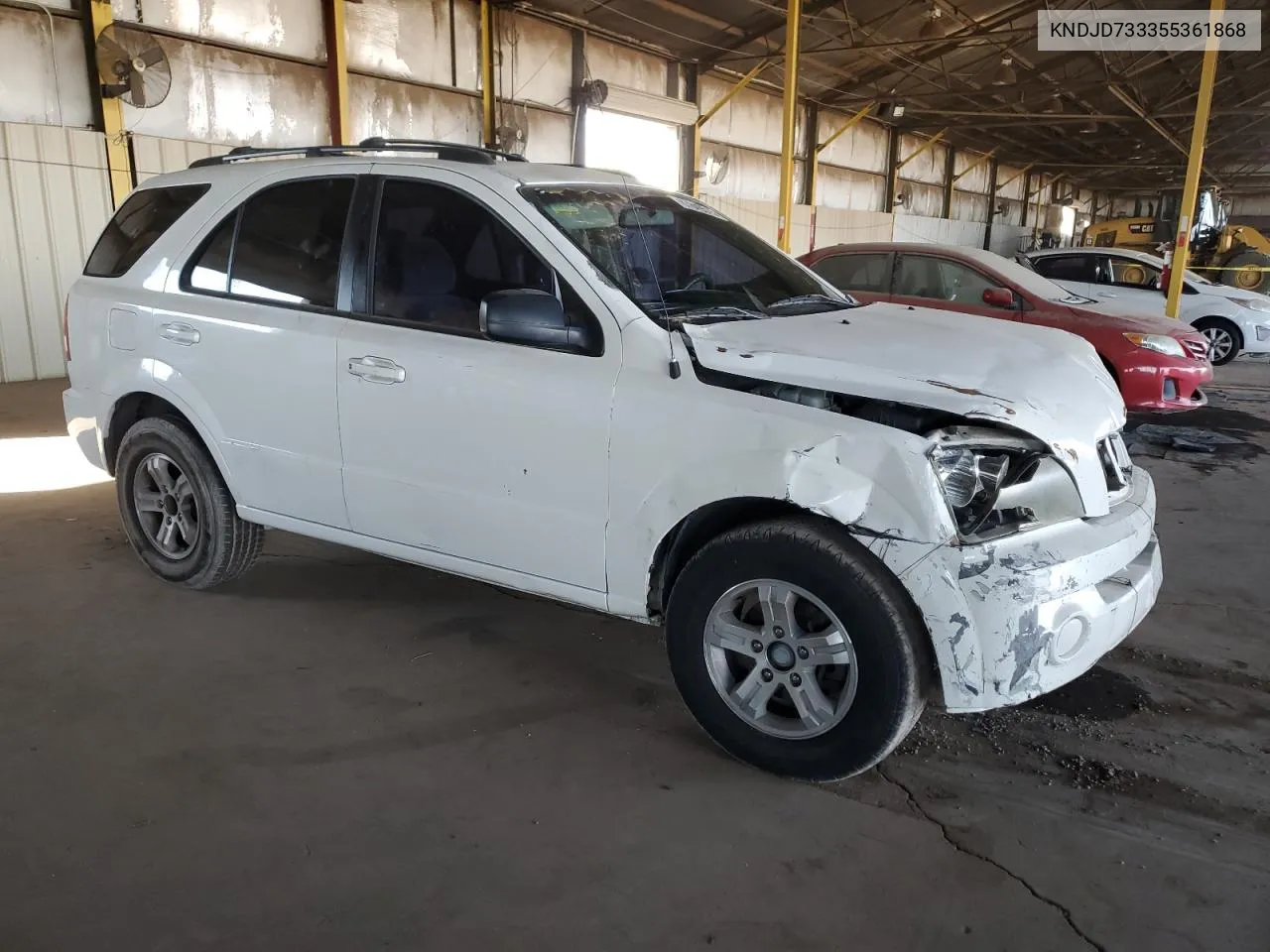 2005 Kia Sorento Ex VIN: KNDJD733355361868 Lot: 87849515