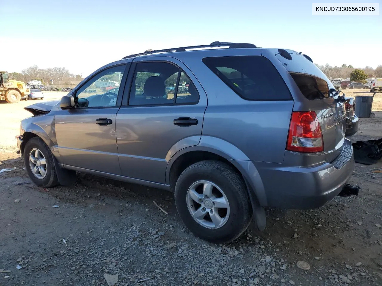 2006 Kia Sorento Ex VIN: KNDJD733065600195 Lot: 43606475