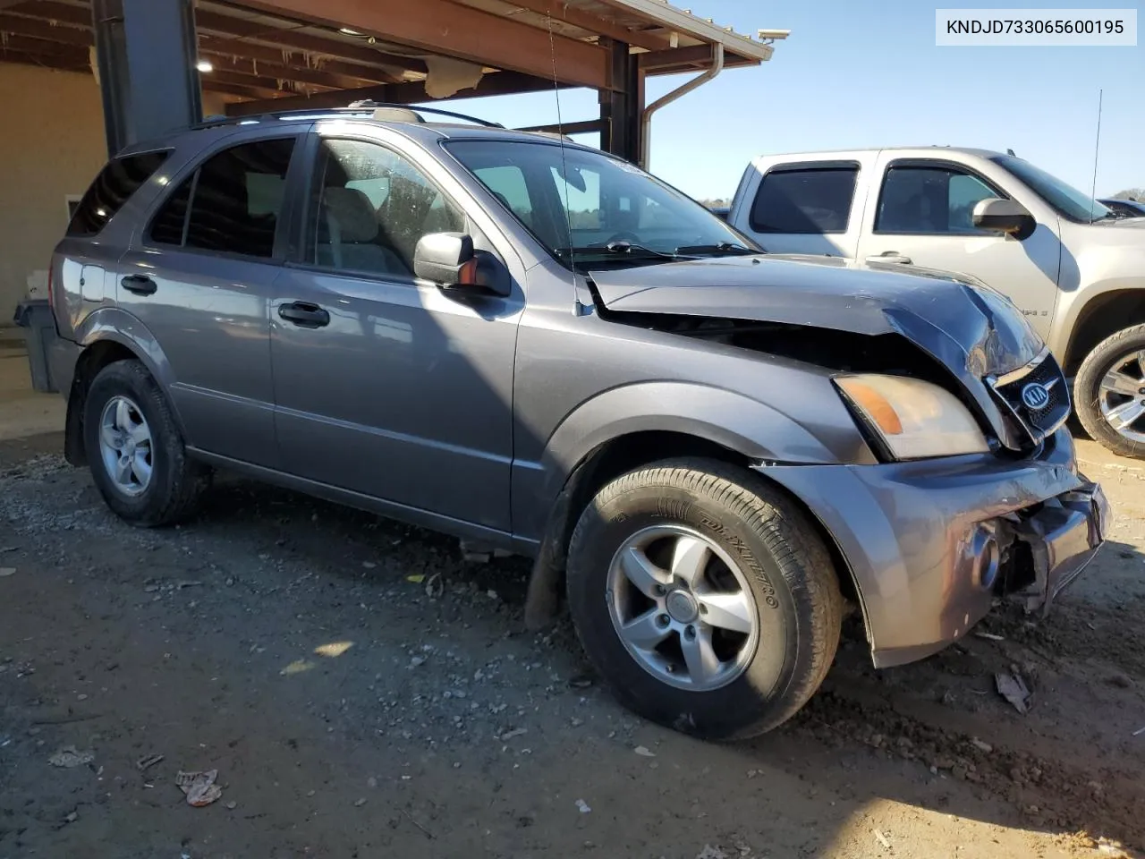 2006 Kia Sorento Ex VIN: KNDJD733065600195 Lot: 43606475
