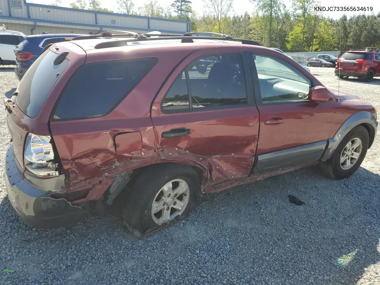 2006 Kia Sorento Ex VIN: KNDJC733565634619 Lot: 53360795