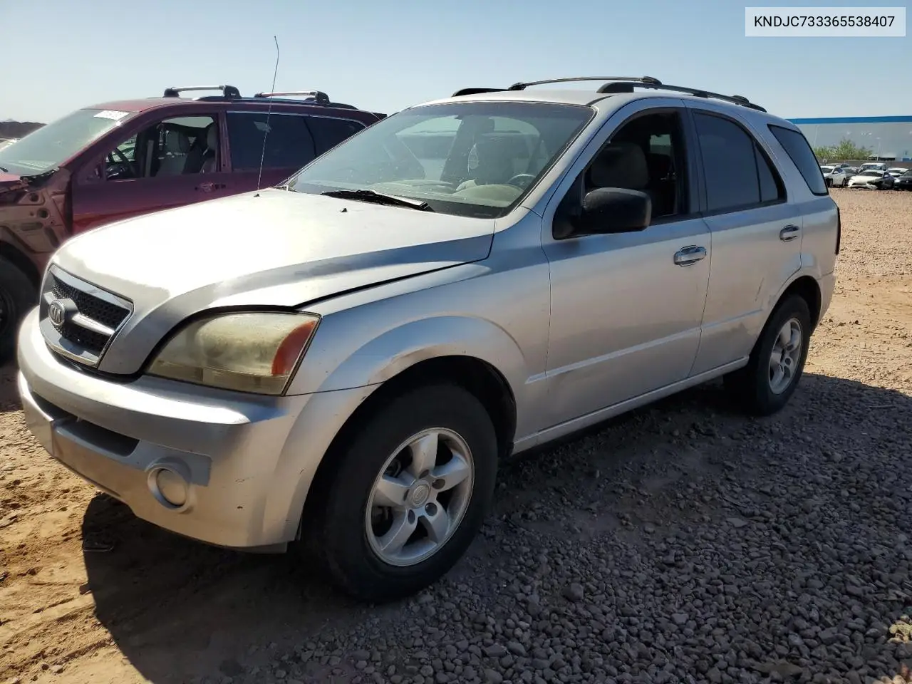 2006 Kia Sorento Ex VIN: KNDJC733365538407 Lot: 61269795
