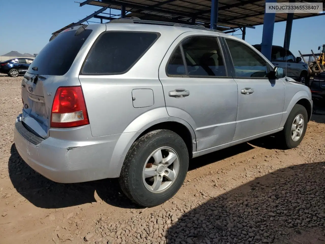 2006 Kia Sorento Ex VIN: KNDJC733365538407 Lot: 61269795