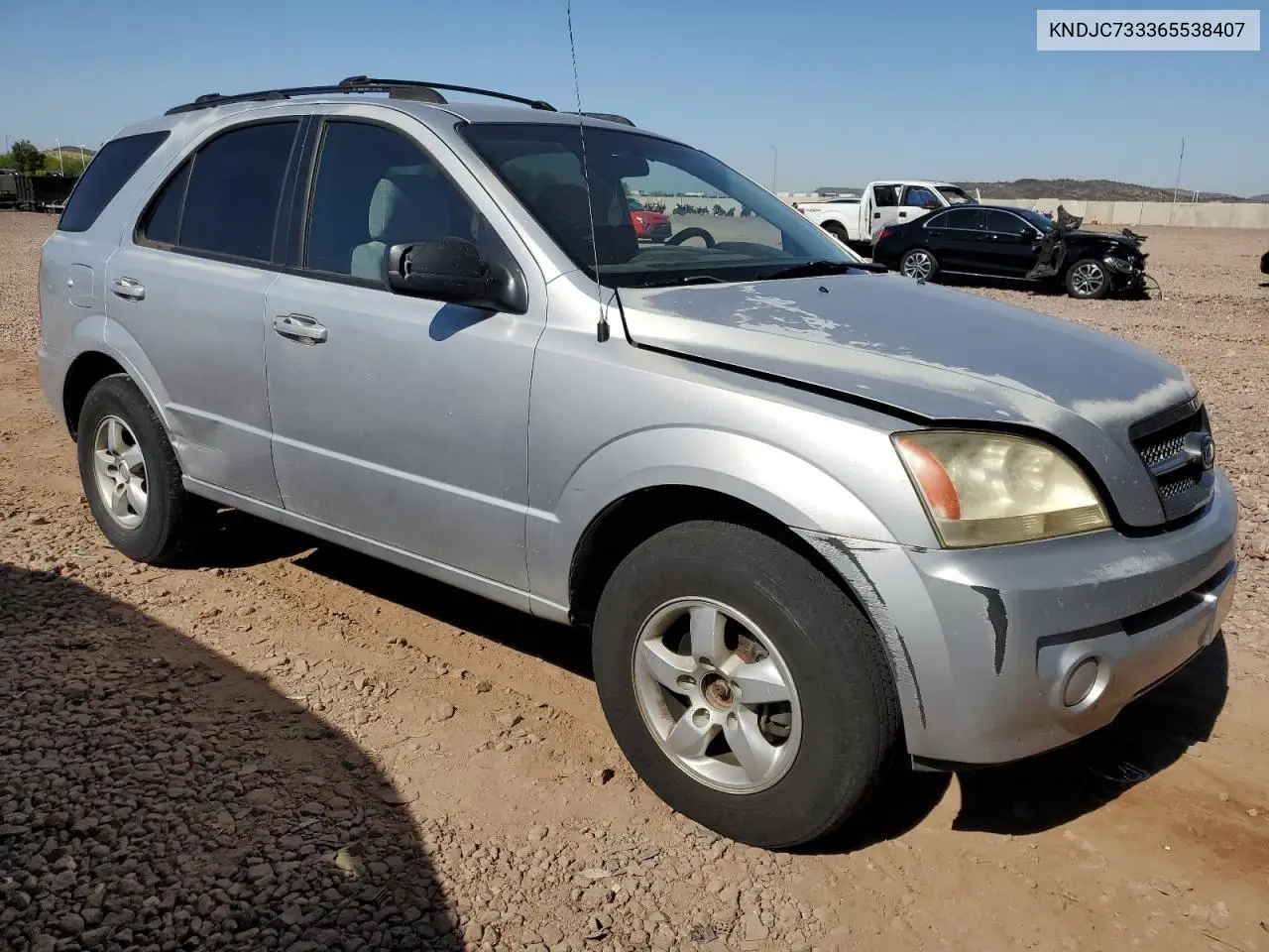 2006 Kia Sorento Ex VIN: KNDJC733365538407 Lot: 61269795