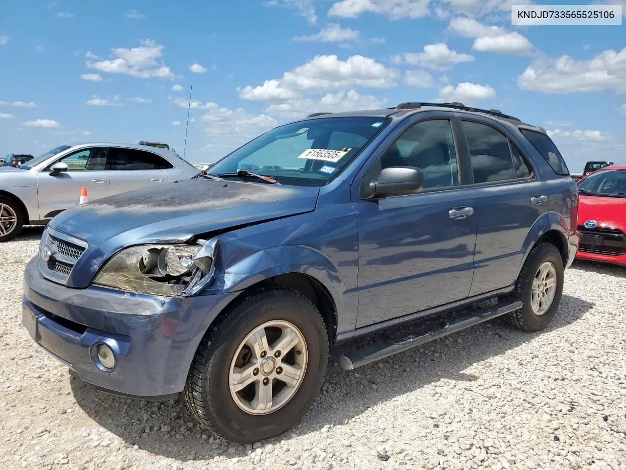 2006 Kia Sorento Ex VIN: KNDJD733565525106 Lot: 61563505
