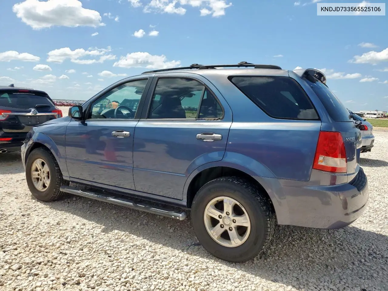 2006 Kia Sorento Ex VIN: KNDJD733565525106 Lot: 61563505