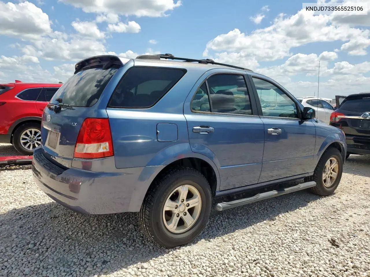 2006 Kia Sorento Ex VIN: KNDJD733565525106 Lot: 61563505