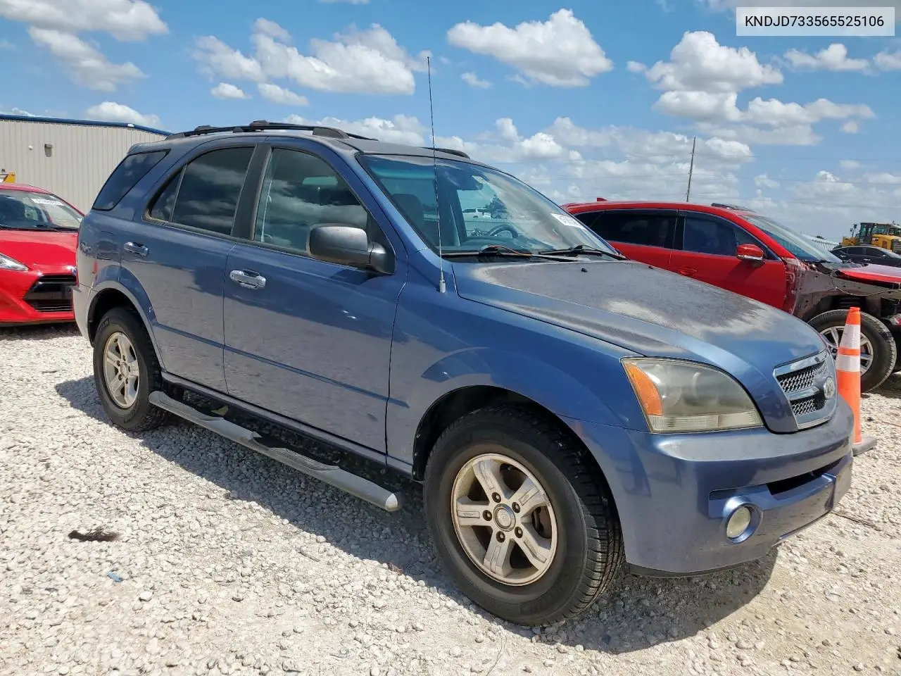 2006 Kia Sorento Ex VIN: KNDJD733565525106 Lot: 61563505