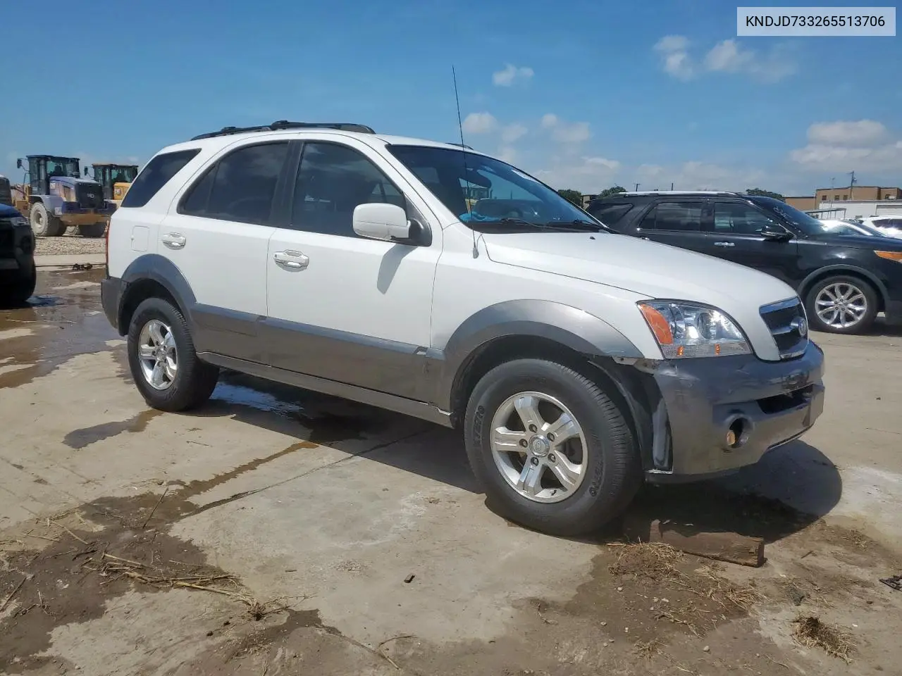 2006 Kia Sorento Ex VIN: KNDJD733265513706 Lot: 61955065