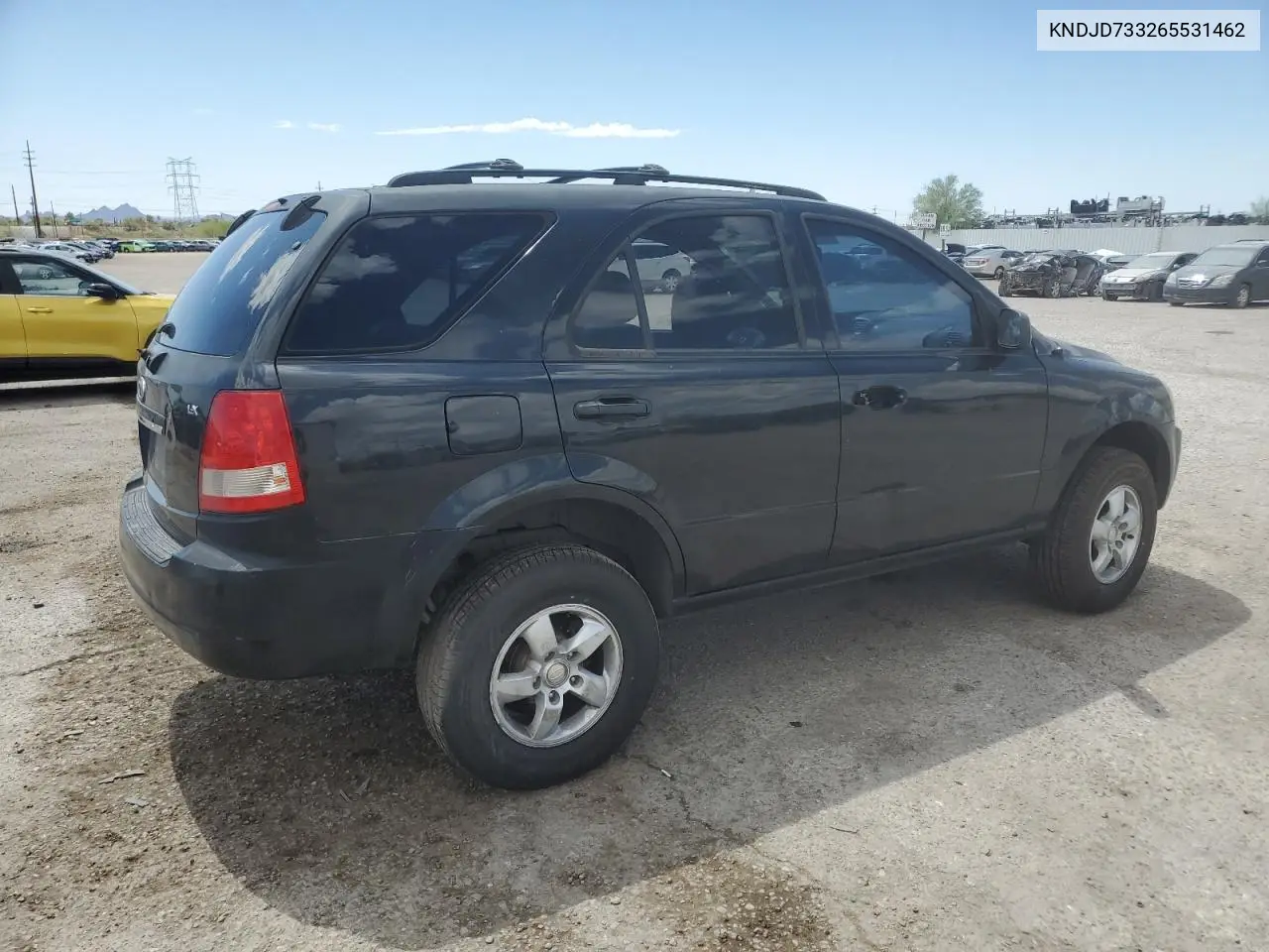 2006 Kia Sorento Ex VIN: KNDJD733265531462 Lot: 62289865