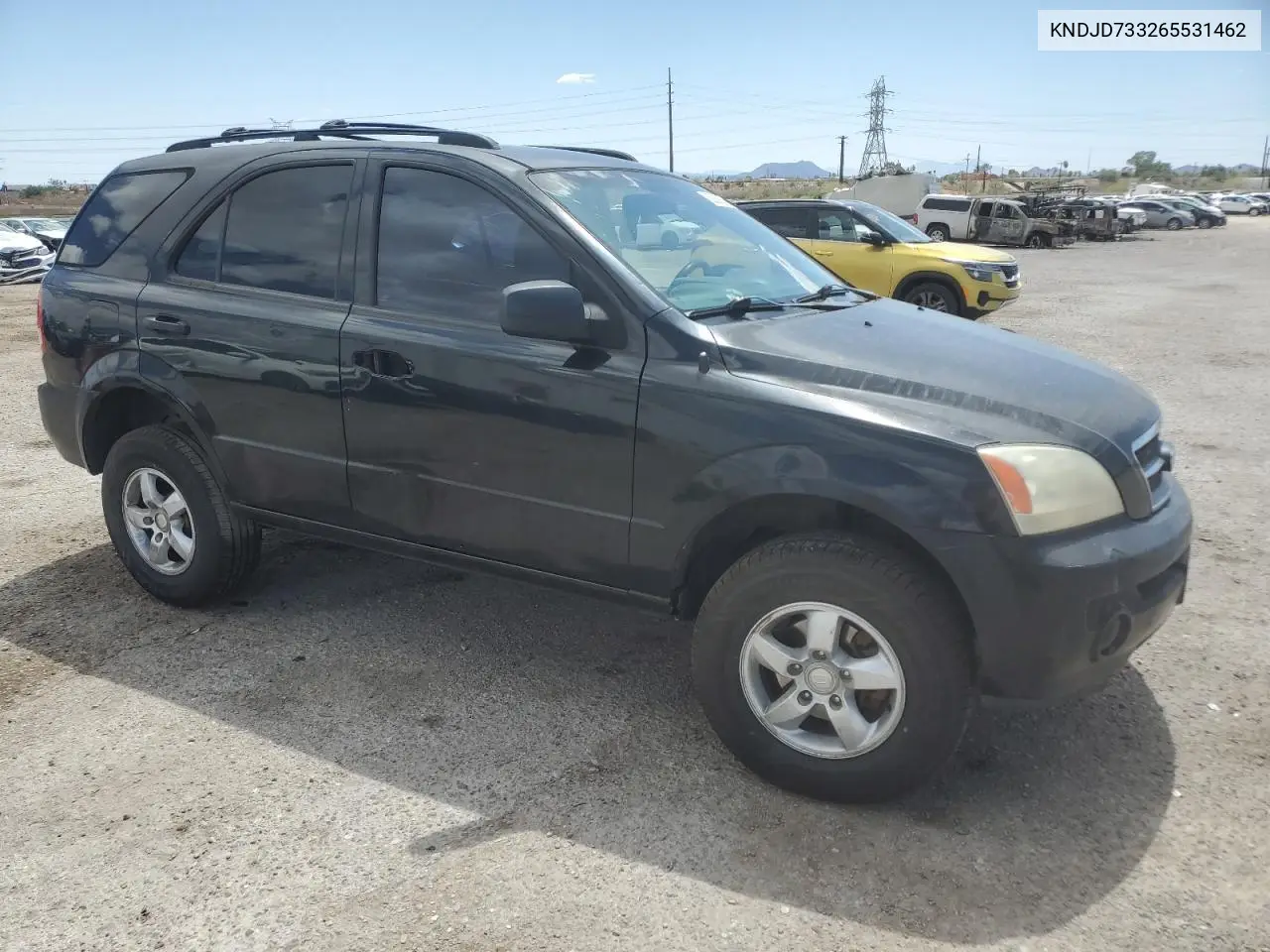 2006 Kia Sorento Ex VIN: KNDJD733265531462 Lot: 62289865