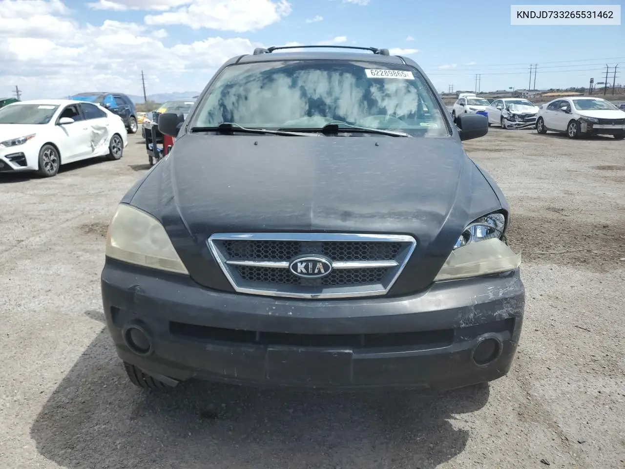 2006 Kia Sorento Ex VIN: KNDJD733265531462 Lot: 62289865