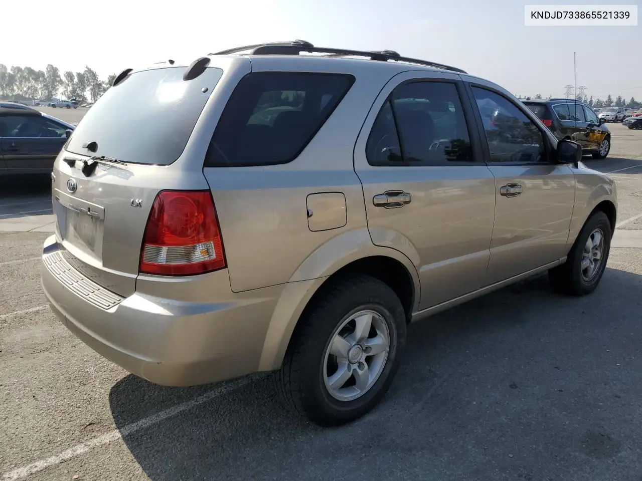2006 Kia Sorento Ex VIN: KNDJD733865521339 Lot: 62515215