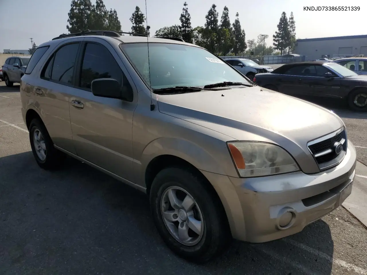 2006 Kia Sorento Ex VIN: KNDJD733865521339 Lot: 62515215