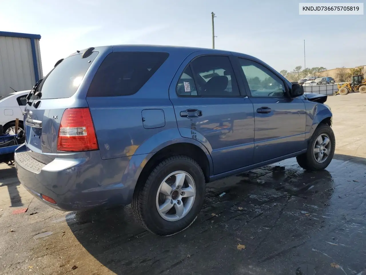 2007 Kia Sorento Ex VIN: KNDJD736675705819 Lot: 42601705