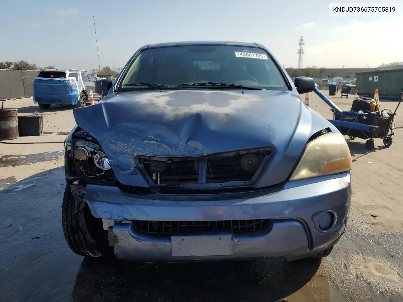 2007 Kia Sorento Ex VIN: KNDJD736675705819 Lot: 42601705