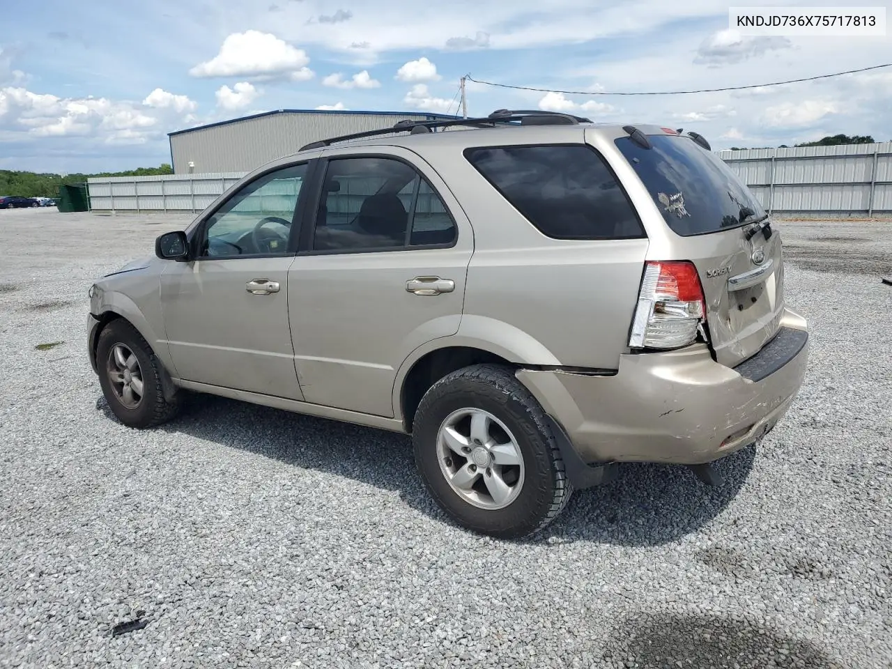 2007 Kia Sorento Ex VIN: KNDJD736X75717813 Lot: 56456025