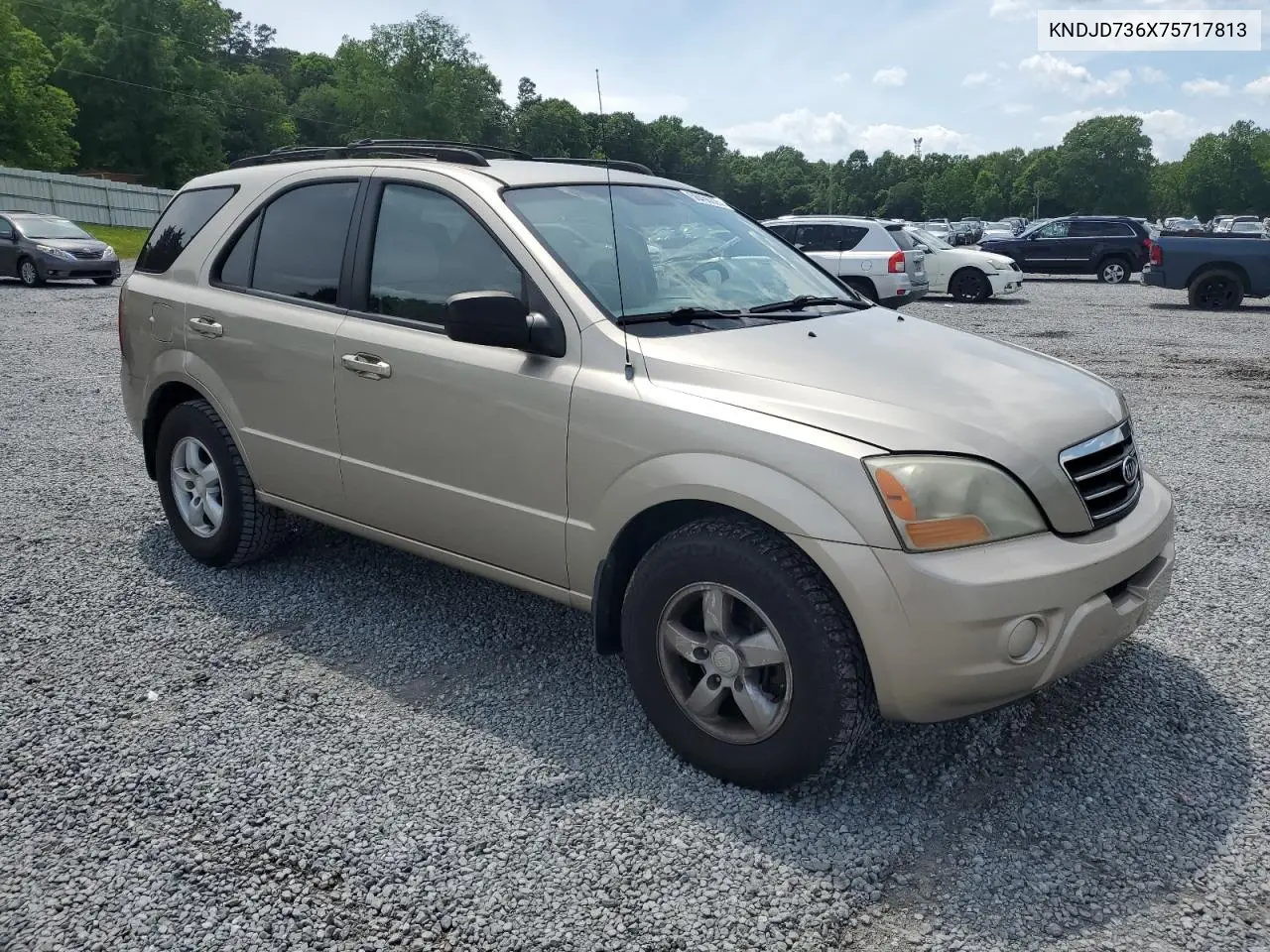 2007 Kia Sorento Ex VIN: KNDJD736X75717813 Lot: 56456025