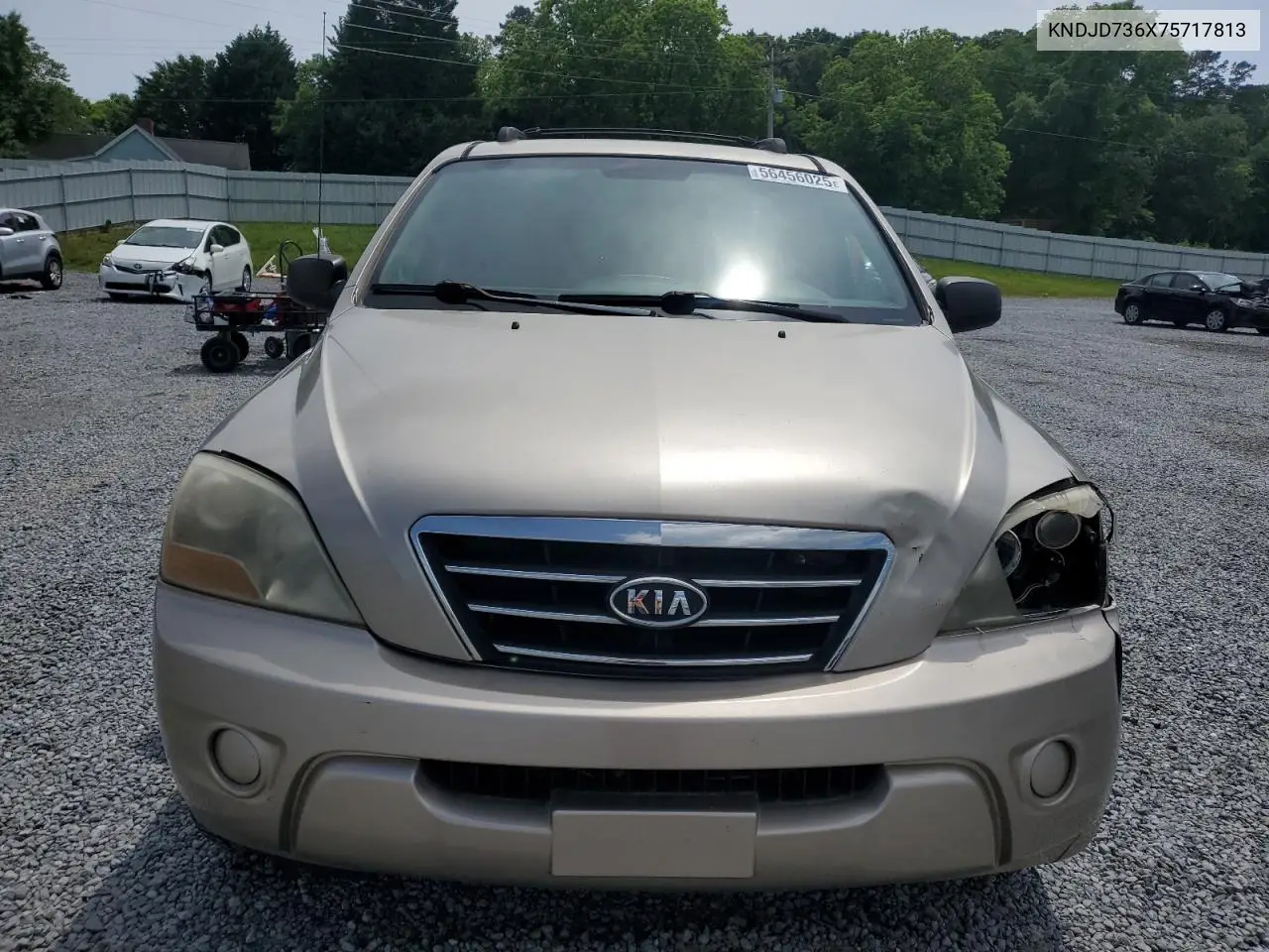2007 Kia Sorento Ex VIN: KNDJD736X75717813 Lot: 56456025