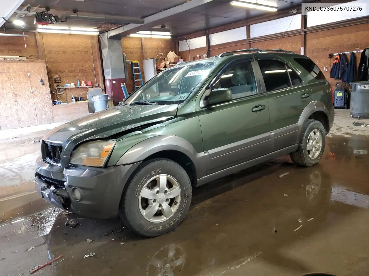 2007 Kia Sorento Ex VIN: KNDJC736075707276 Lot: 56834855
