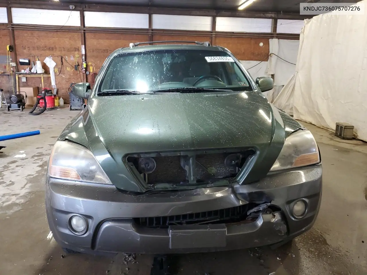2007 Kia Sorento Ex VIN: KNDJC736075707276 Lot: 56834855