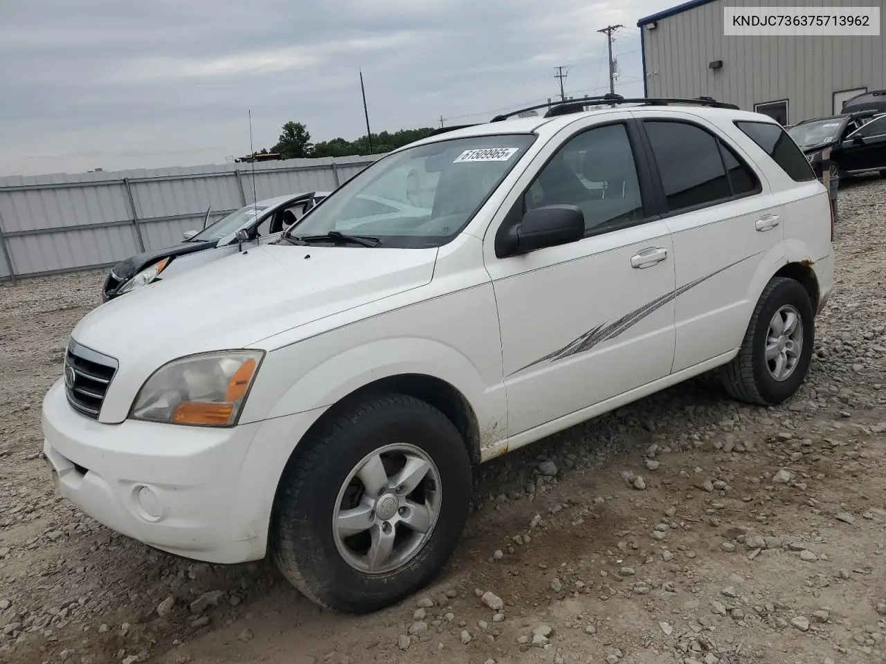 2007 Kia Sorento Ex VIN: KNDJC736375713962 Lot: 61509965