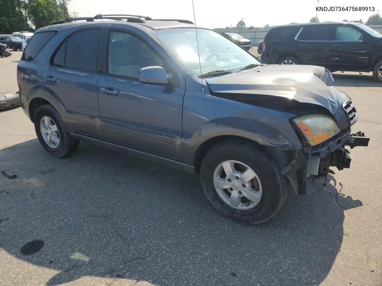 2007 Kia Sorento Ex VIN: KNDJD736475689913 Lot: 62578865