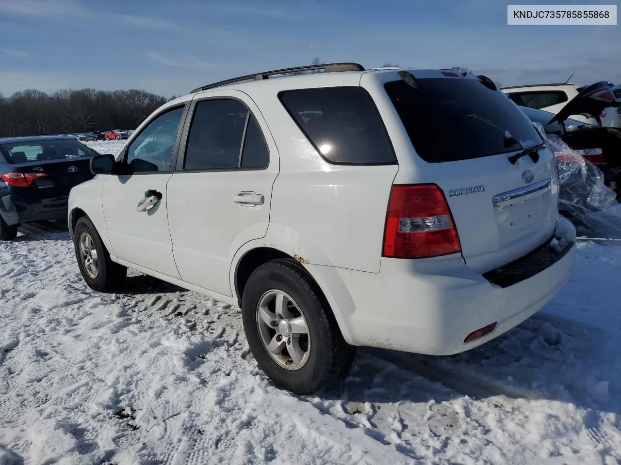 2008 Kia Sorento Ex VIN: KNDJC735785855868 Lot: 43580555