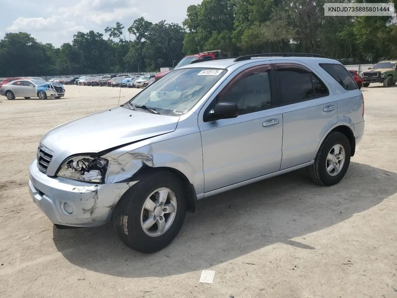 2008 Kia Sorento Ex VIN: KNDJD735885801444 Lot: 54105175