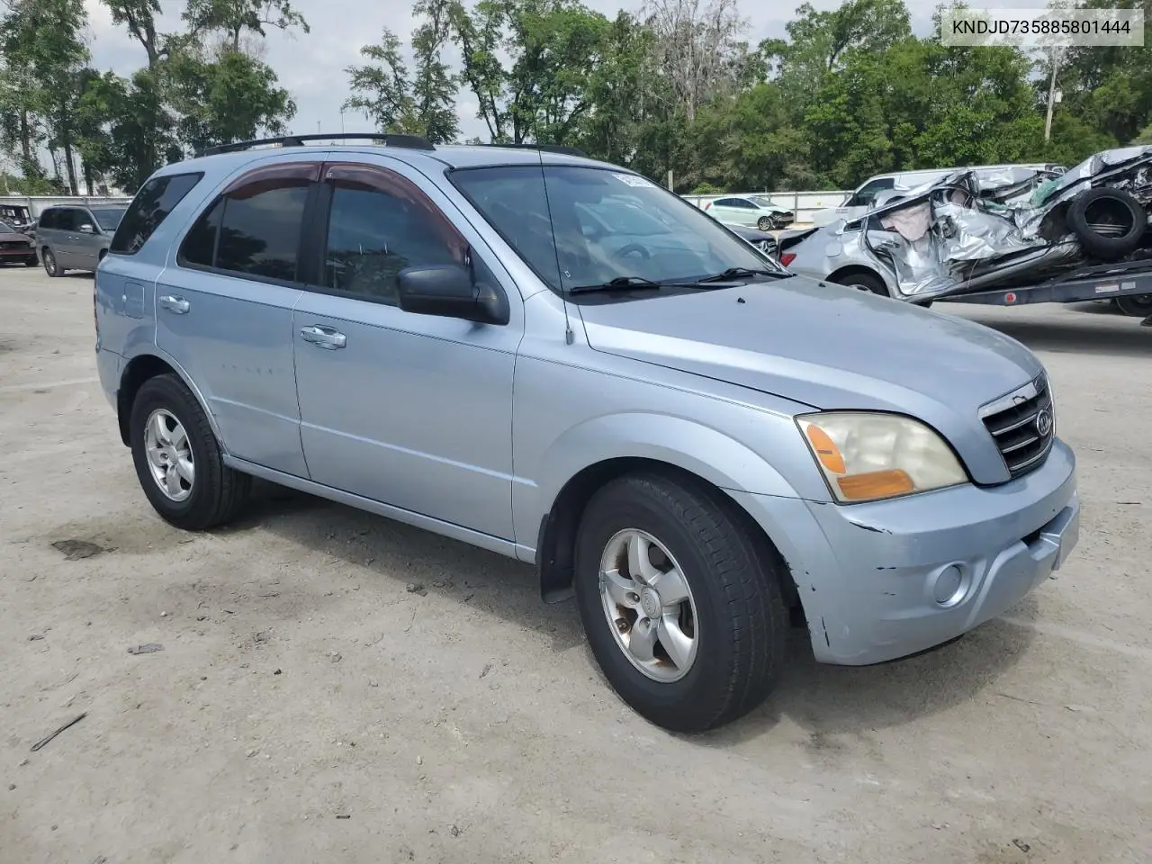 2008 Kia Sorento Ex VIN: KNDJD735885801444 Lot: 54105175