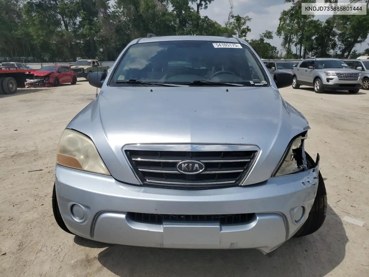 2008 Kia Sorento Ex VIN: KNDJD735885801444 Lot: 54105175