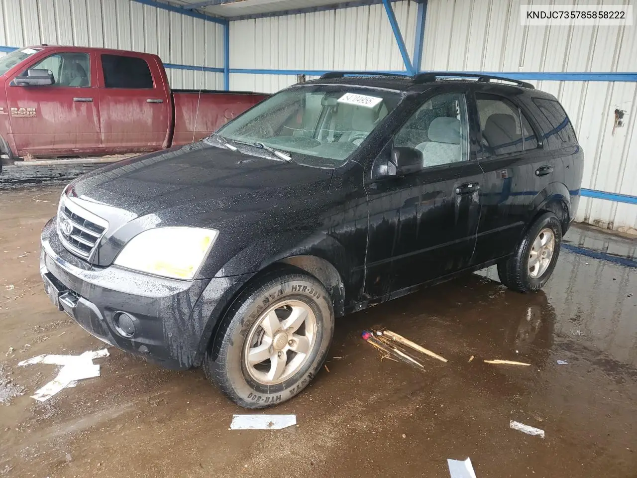 2008 Kia Sorento Ex VIN: KNDJC735785858222 Lot: 54704955