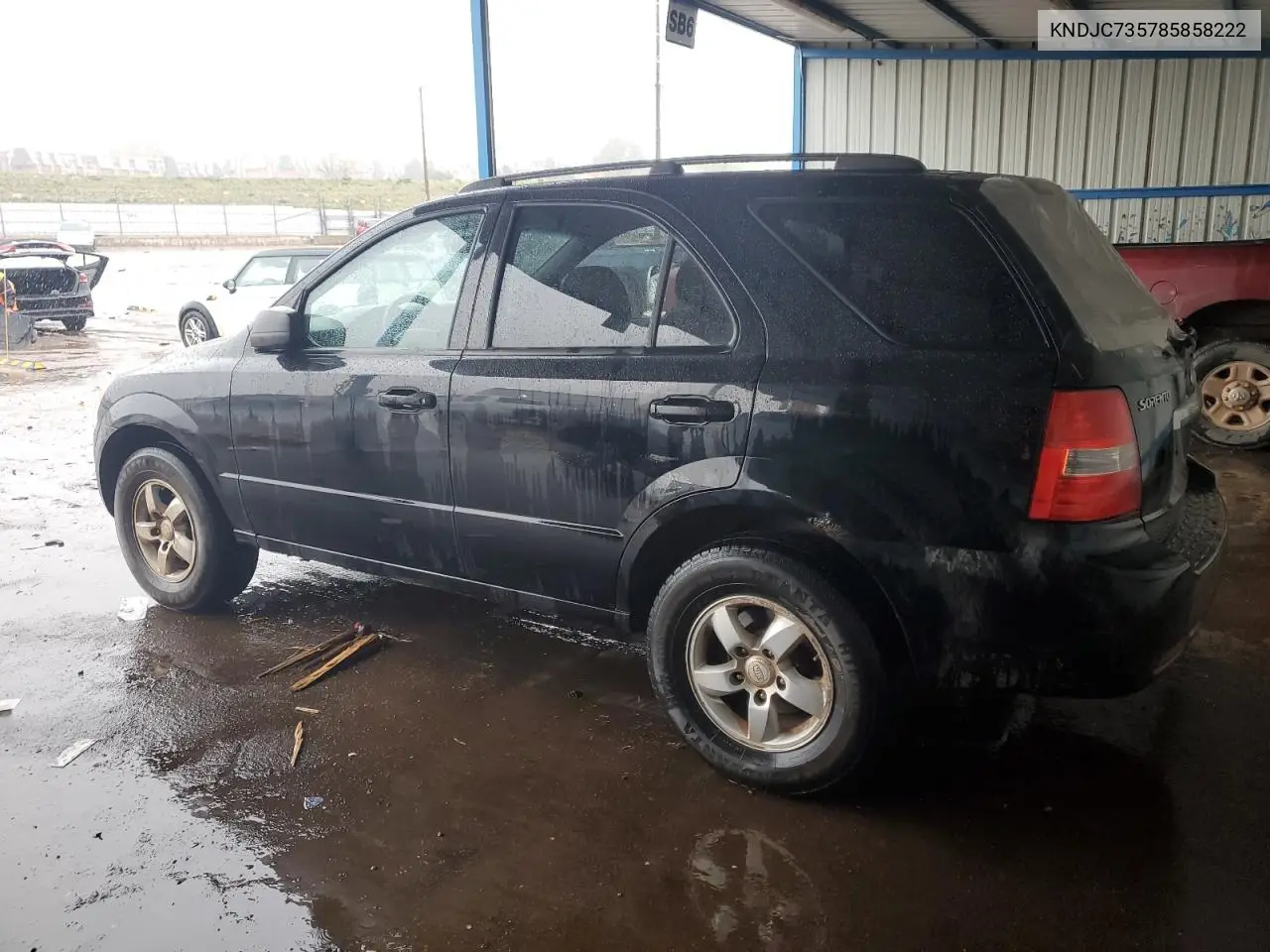 2008 Kia Sorento Ex VIN: KNDJC735785858222 Lot: 54704955