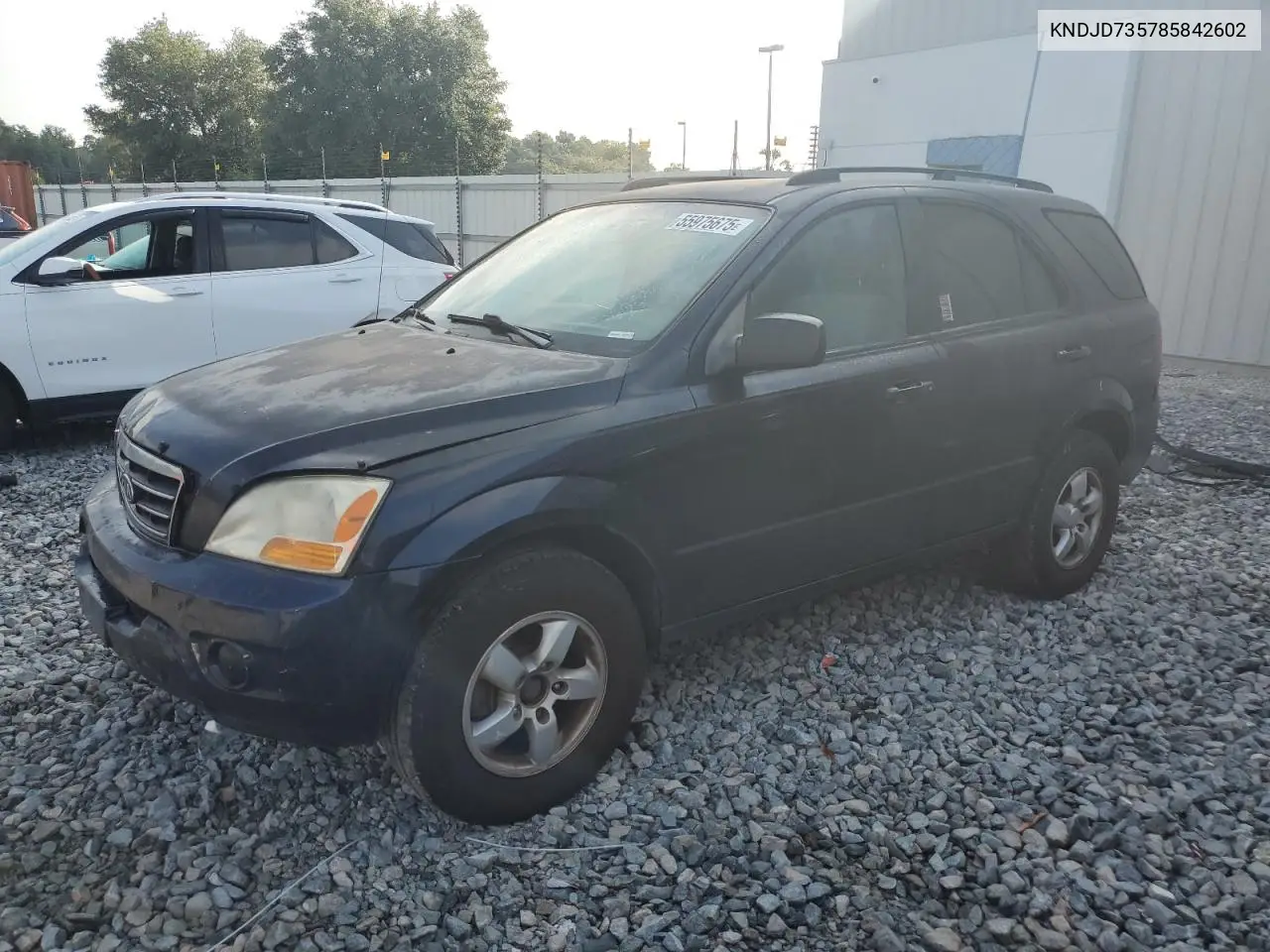 2008 Kia Sorento Ex VIN: KNDJD735785842602 Lot: 55975675