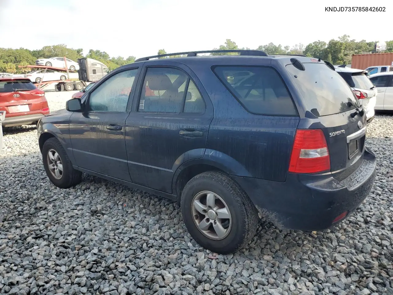2008 Kia Sorento Ex VIN: KNDJD735785842602 Lot: 55975675