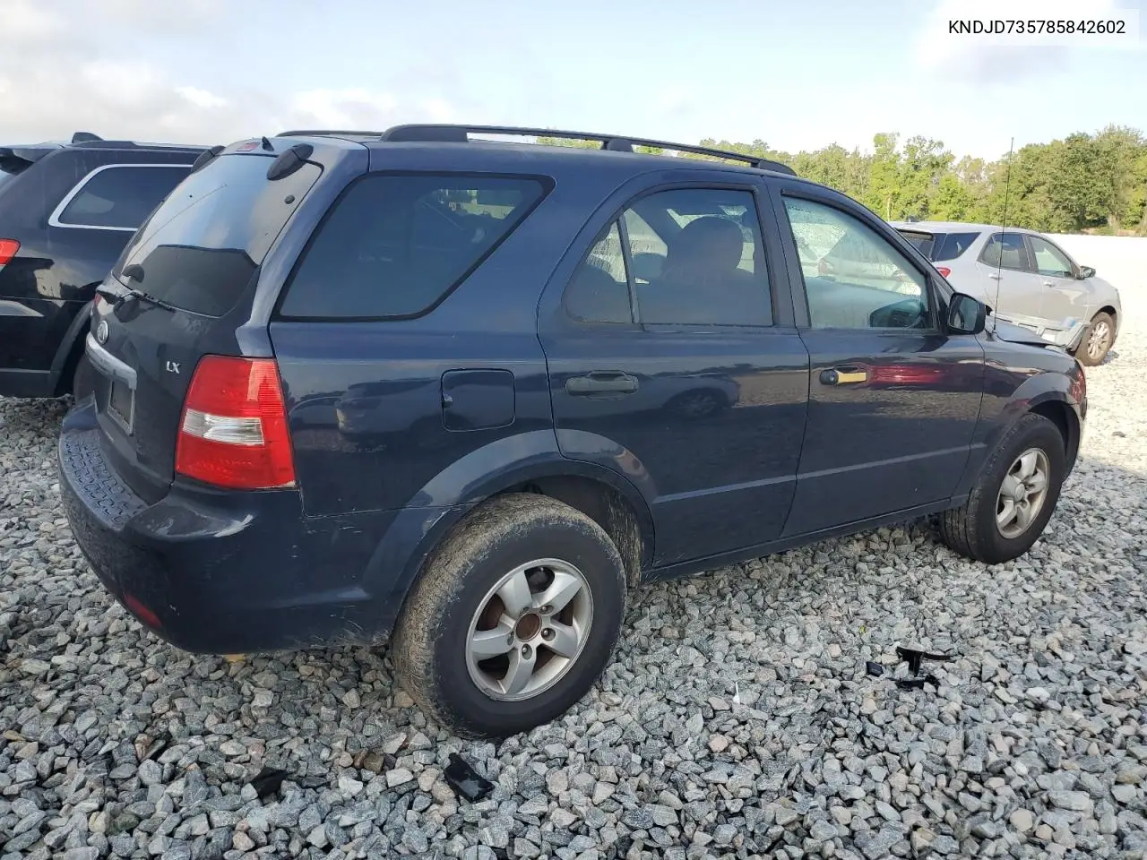 2008 Kia Sorento Ex VIN: KNDJD735785842602 Lot: 55975675