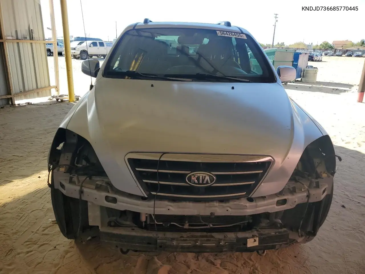 2008 Kia Sorento Ex VIN: KNDJD736685770445 Lot: 56426455