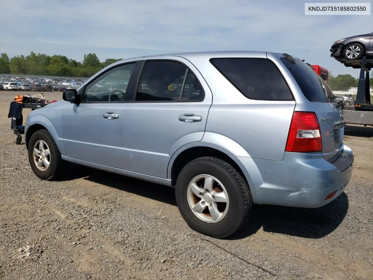 2008 Kia Sorento Ex VIN: KNDJD735185802550 Lot: 56794875