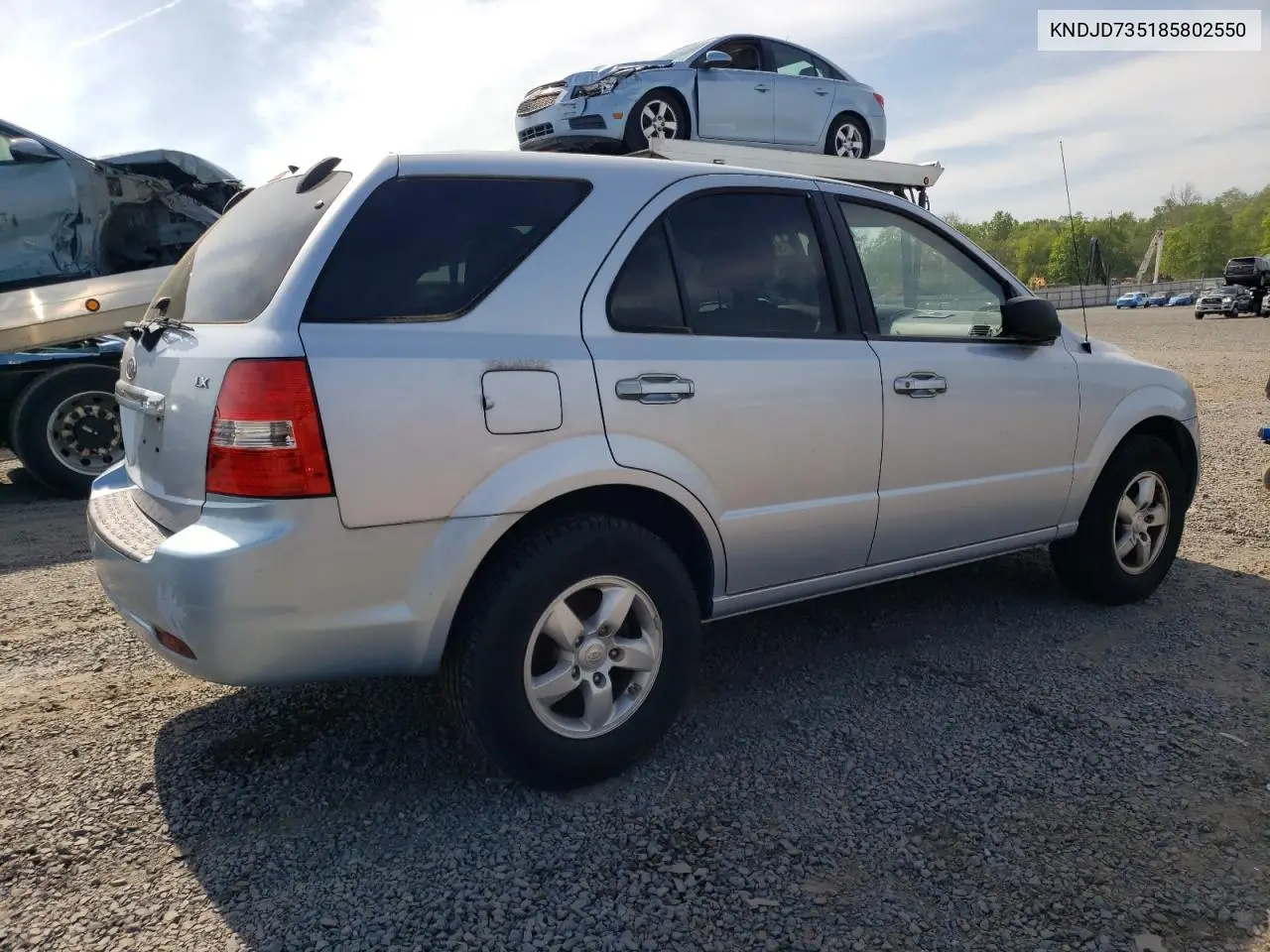 2008 Kia Sorento Ex VIN: KNDJD735185802550 Lot: 56794875