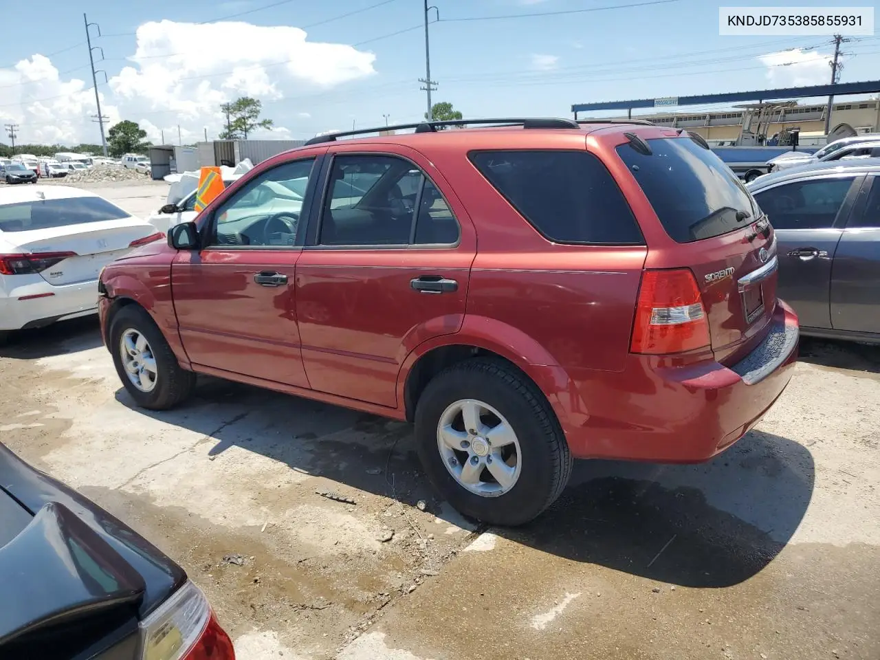 2008 Kia Sorento Ex VIN: KNDJD735385855931 Lot: 59096705