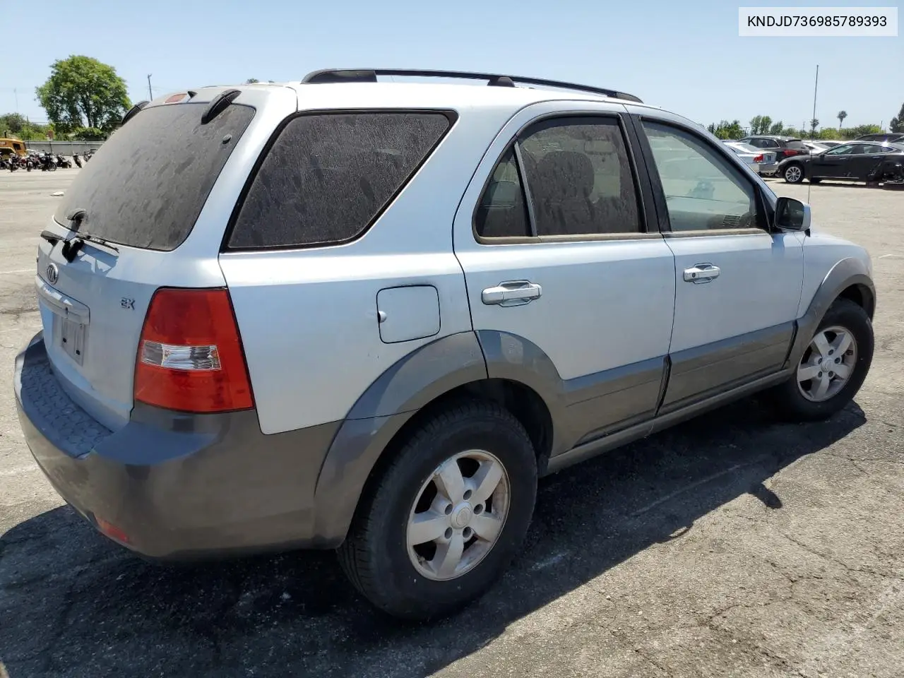 2008 Kia Sorento Ex VIN: KNDJD736985789393 Lot: 61408535