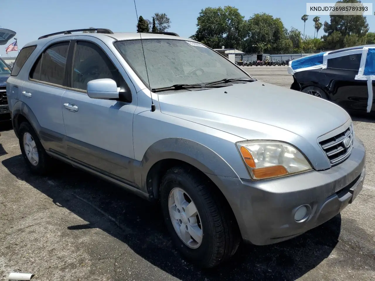 2008 Kia Sorento Ex VIN: KNDJD736985789393 Lot: 61408535