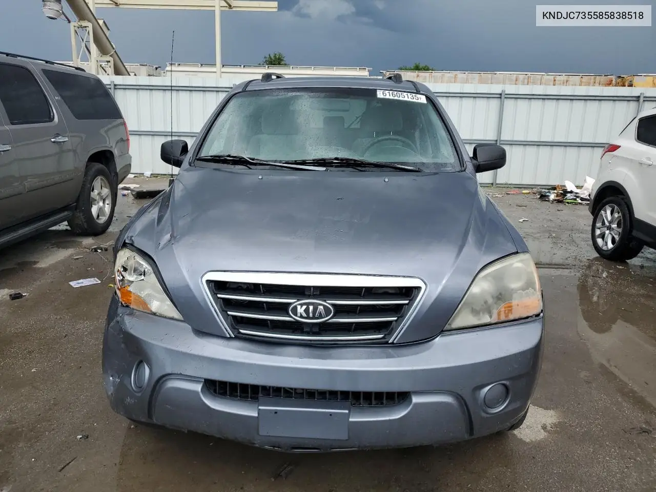 2008 Kia Sorento Ex VIN: KNDJC735585838518 Lot: 61605135