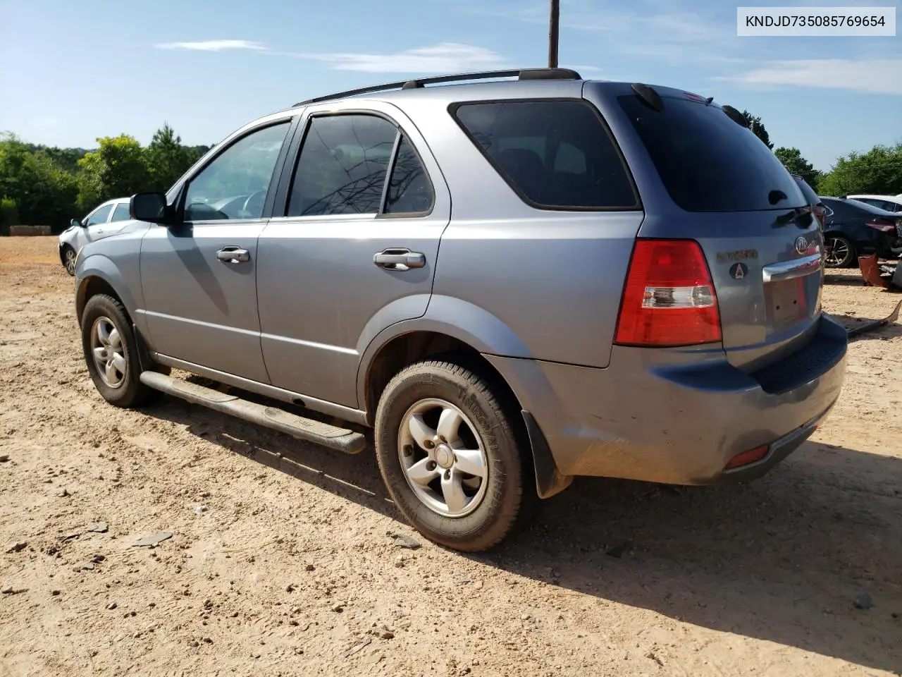 2008 Kia Sorento Ex VIN: KNDJD735085769654 Lot: 61821415