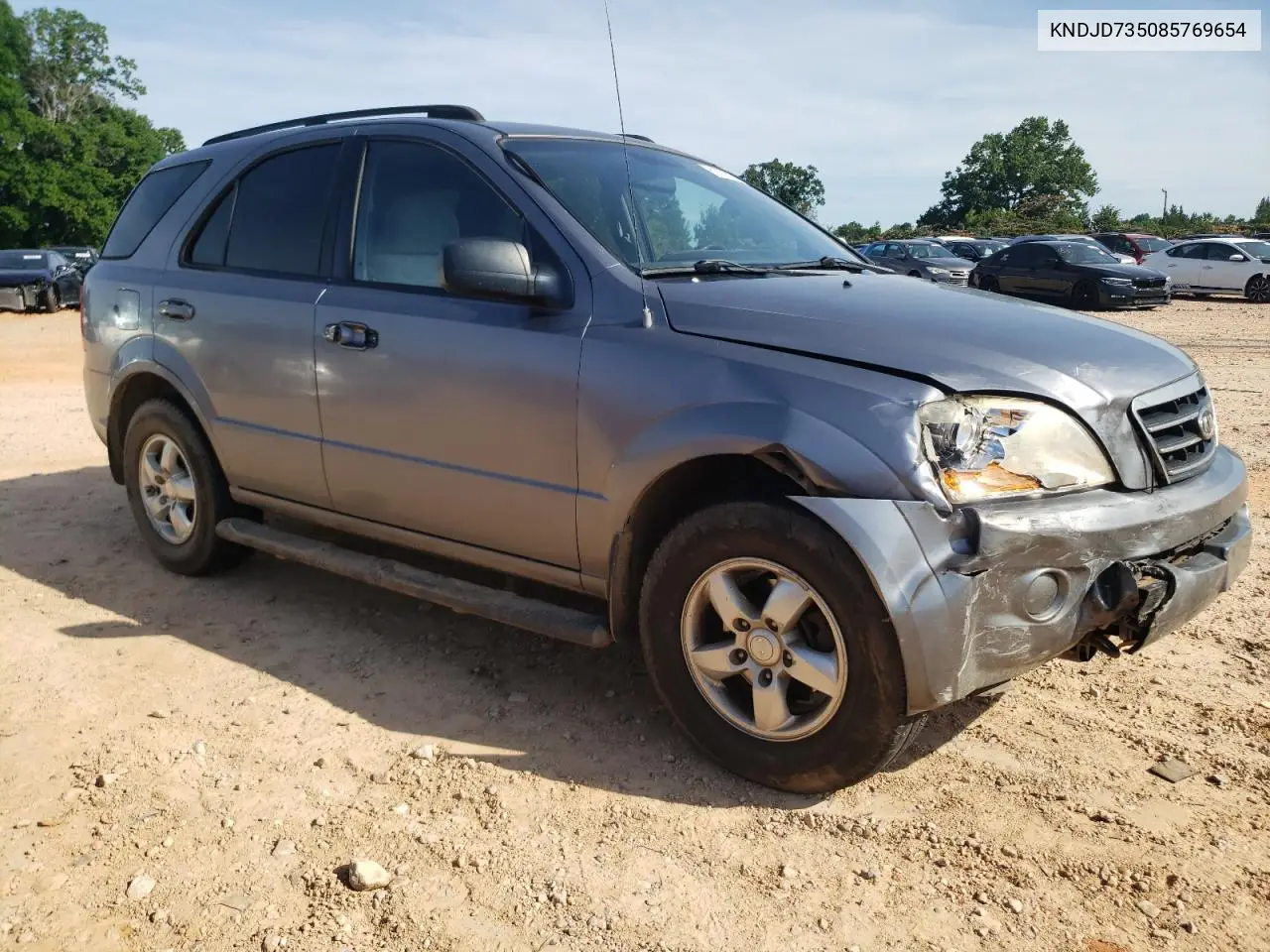 2008 Kia Sorento Ex VIN: KNDJD735085769654 Lot: 61821415