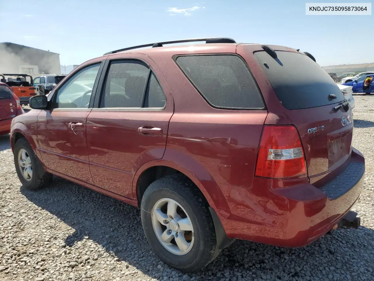 2009 Kia Sorento Lx VIN: KNDJC735095873064 Lot: 62829215